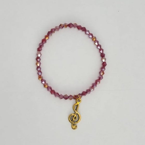 Crystal Red Handmade Semanario Bracelets - Picture 2 of 8